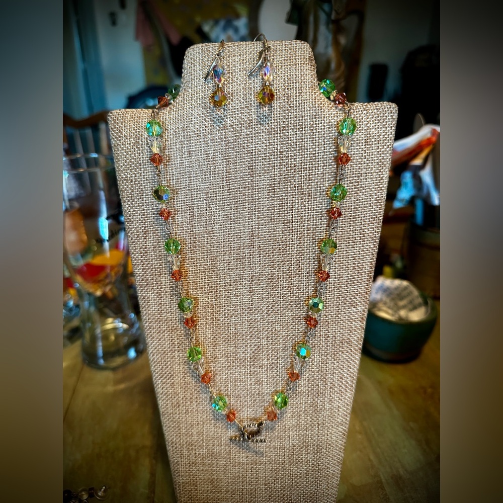 Swarovski Crystal Necklace Set
